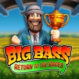 Big Bass Return to the Races game by Pragmatic Play – logo hosted on Kaleo Casino
