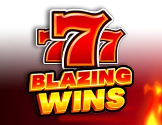 Blazing Wins logo – Slots by Playson at Kaleo Casino