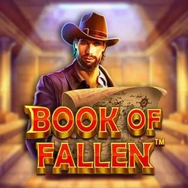 Book Of Fallen game by Pragmatic Play – logo hosted on Kaleo Casino