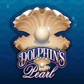 Dolphins Pearl slot logo by Novomatic at Kaleo Casino
