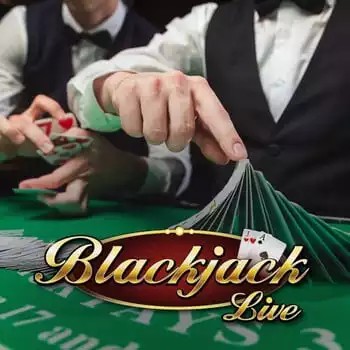 Live Blackjack logo by Evolution at Kaleo Casino