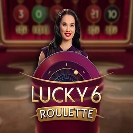 Lucky 6 Roulette game by Pragmatic Play – logo hosted on Kaleo Casino