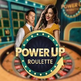 PowerUP Roulette online game logo by Pragmatic Play on kaleocasino.eu