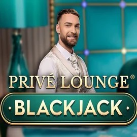 Privé Lounge Blackjack slot visual from Pragmatic Play available on kaleocasino.eu
