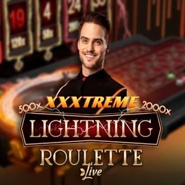 XXXtreme Lightning Roulette logo by Evolution at Kaleo Casino